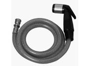 Aqua Plumb 1897 Black Kitchen Sink Spray Hose Assembly Deck Faucet Spray