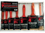 7 Piece Time Saver Deluxe Quality Polyester Brush Set Linzer Products A1831