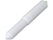 Plumb Shop PS2095 8.5 H x 3.5 W x 1.8125 D White Plastic Toilet Paper Roller