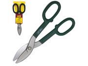 IVY Classic 20010 10 Metal Tin Snips Straight Pattern Cushion Grip Handles