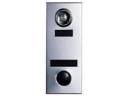 AF Florence Auth Chimes 686101 Anodized Aluminum Door Viewer And Non Electric Chime Combination Chime Door Viewer