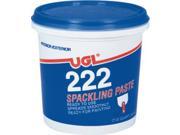 United Gilsonite UGL 31606 1 2 Pint 8 OZ 222 Spackling Paste All Purpose Ready To Use