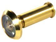 Tuff Stuff 1180 180 Degree Door Viewer Solid Brass Brass US3 1 2 In Diameter