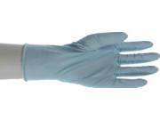 Boss Mfg 1UH0001X 100 Pack Extra Large 9 1 2 Blue Nitrile Disposable Glove 5 Mil Low Powder