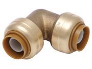 PipeBite CC10015 1 2 x 1 2 Lead Free Elbow Sharkbite Like Push Fit Fittings For Use With Copper Tubing CTS CPVC Pex With Integral Tube Liner Include