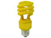 Westpointe CF13BG1B 13 Watt 120 Volt T2 Yellow Mini Bug Compact Fluorescent Bulb Equivalent To 60 Watt Incandescent