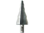 IVY Classic 09008 Electricians Step Drill 5 Holes 1 4 1 1 8 Step Drill Bit