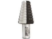 IVY Classic 09020 8 Holes 9 16 1 Step Drill Bit Fractional Hole Enlarging Step Drill