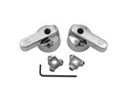 Brass Craft SH3465 Decorator Pair Chrome Lever Faucet Handle With Fit All Adapter Universal Bathroom Kitchen Tub and Shower