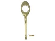 Ultra Hardware 31625 Polished Brass Decorative Slip Over Handle Curved Colonial Handle