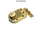 Mul T Lock JPSTD2 05 MT5 Brass Double Cylinder Jimmy Proof Deadlock with Rim Cylinder HIGH SECURITY MT5 KEYWAY