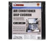 Frost King ACC24 Black 24 W x 24 L x 3 4 D Plastic Air Conditioner Drip Cushion