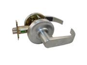 Maxtech, LKLE13013R-26, Satin Chrome US26D, Passage Hall & Closet Grade 2 Commercial Cylindrical ADA Curved Lever Lockset Maxtech, LKLE13013R-26, Satin Chrome US26D, Passage Hall & Closet Grade 2 Commercial Cylindrical ADA Curved Lever Lockset