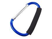 SE 1297A Extra Large 6 Snap Hook Carabiner Clip Hook Carry Handle with Soft Grip Accessory Assorted Colors