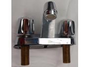 Durst A231 Chrome Plated Two Handle Compression 4 Lavatory Faucet