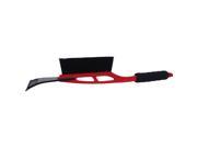 Tuff Stuff LGT52862 21 Deluxe Snow Brush With 4 ABS Ice Scraper Head And Soft Cushion Grip Strong Plastic Handle