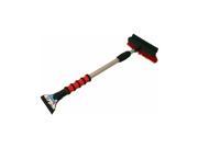 Hopkins 511 E Mallory 36 Telescoping Snow Broom Brush and Rubber Squeegee with a Ice Scraper Blade Colors may vary 1 Per Order