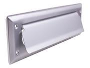 Tuff Stuff 103DC Satin Chrome 26D 10 X 3 Mail box Letter Slot In Door or Wall