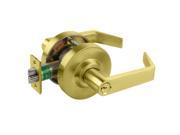Arrow QL17SB03L Polished Brass US3 Grade 1 Classroom Cylindrical Lever Lock