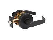 Maxtech LKLE13013 10B Oil Rubbed Bronze US10B Passage Hall Closet Grade 2 Commercial Cylindrical ADA Angled Lever Lockset