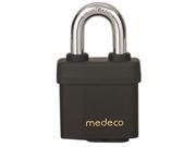Medeco 54 51500 00 54 System Series All Weather 5 16 x 1 1 8 Padlock With High Security 00 Original Keyway