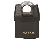 Medeco 54 52500 00 54 System Series All Weather 5 16 x 3 4 Shrouded Shackle Padlock With High Security 00 Original Keyway