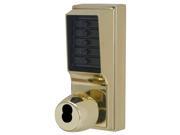 Simplex 1021S 3 Brass US3 Mechanical Heavy Duty Knob Pushbutton Combination Lock For LFIC Schlage Cores Core Sold Separately