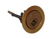 Segal SE 100 Cast Bronze Rim Cylinder Lock With Tubular Key And Square Bar Tail Piece