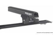 Rhino Rack Heavy Duty RLTP Trackmount Black 2 Bar Roof Rack JA0536
