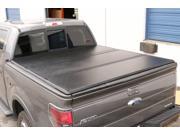 Tonnomax 2009 2015 Dodge RAM Crew Cab 5.8 Bed Without built in box Hard Trifold Tonneau Cover Carbon Fiber Clamp Lock Black TC13HSE358