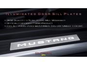 CDC 2005 2014 Ford Mustang Illuminated Sill Plates 0511 7003 01a