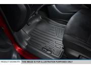 Maxliner 2008 2017 Dodge Caravan Chrysler Town Country Floor Mats 2 Rows Bench Seat and Maxtray Cargo Liner Black A0046 B0220 D0181