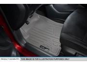 Maxliner 2015 2016 Ford F 150 Floor Mats SuperCrew With Front Bench Seats Complete Set Grey A2167 B2188