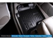 Maxliner 2007 2014 Chevrolet Silverado GMC Sierra Crew Cab Floor Mat Complete Set Black A0015 B0020