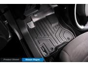 Maxliner 2008 2013 Nissan Rogue 2014 Select Floor Mat Complete Set Black A0050 B0050