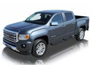 Raptor Series 2015 2017 Chevrolet Colorado GMC Canyon Crew Cab 4 OE Style Curved Black Oval Steps 1501 0615B