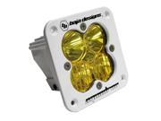 Baja Design Squadron Sport White Flush Mount LED Driving Combo Amber 551013WT