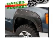 RacersEdgeZR1 2009 2014 Dodge Ram 1500 Rivet Style Smooth Black Fender Flare RE1120