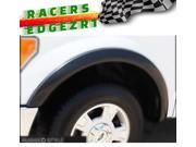 RacersEdgeZR1 2002 2005 Dodge Ram Standard Bed 6.5ft Long Bed 8ft Rugged Style Smooth Black Fender Flare RE1076