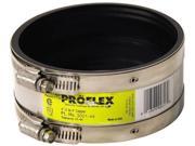 Proflex Shielded Coupling 3 In. No Hub Cast Iron To 3 In. Copper 110621