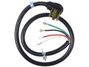 WHIRLPOOL PT400L Four Wire 30 Amp Dryer Power Cord 4 Ft