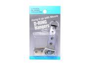 D Ring Hangers large 2 hole pack of 2