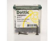 DWSBX61 L.H.DOTTIE CO. 6 X1 FINE DRYWALL SCREW 100