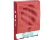 G4LFRF HVM EDWARDS 520HZ HORN STROBE RED W FIRE