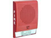 G4LFRF H EDWARDS 520HZ LOW FREQ HORN RED W FIRE