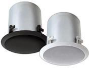 Bogen CSD1X2UCA CSD1X2 Drop In Ceiling Tile Speaker with Bright White Grille Ships 2 per Box