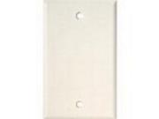 Steren Electronics Intl 200258WH SINGLE GANG BLANK COVER PLATES WHITE