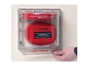 Safety Technology International STI1200 STOPPER II W O HORN FLUSH MNT RED
