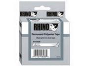 DYMO CORPORATION USA DYM 18508DMO Rhino Pro 3 8? Clear Permanent Poly tape