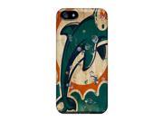 Durable Miami Dolphins Back Case cover For Iphone 6 plus